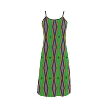 Load image into Gallery viewer, Diamond in the Bluff Lime Alcestis Slip Dress
