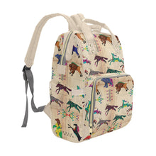 Load image into Gallery viewer, Plains Harmony Multi-Function Diaper Backpack/Diaper Bag
