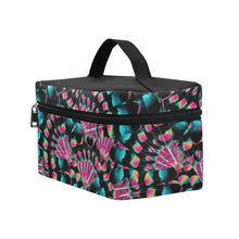 Load image into Gallery viewer, Hawk Feathers Heat Map Cosmetic Bag
