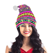 Load image into Gallery viewer, Between the Sunset Mountains Santa Hat
