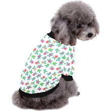 Load image into Gallery viewer, Berry Flowers White Pet Dog Round Neck Shirt
