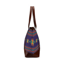 Load image into Gallery viewer, Dreams of Ancestors Indigo Tote Handbag
