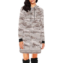 Load image into Gallery viewer, Wild Run Hoodie Dress
