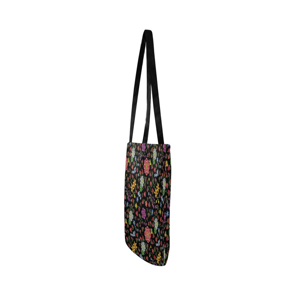 Berry Pop Midnight Reusable Shopping Bag