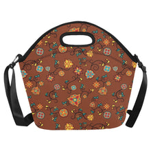 Load image into Gallery viewer, Fire Bloom Shade Neoprene Lunch Bag/Large
