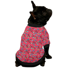 Load image into Gallery viewer, Blue Trio Cardinal Pet Dog Round Neck Shirt
