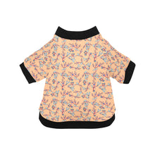 Load image into Gallery viewer, Swift Floral Peache Pet Dog Round Neck Shirt
