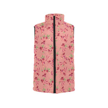 Load image into Gallery viewer, Swift Floral Peach Rouge Remix Men&#39;s Padded Vest Jacket
