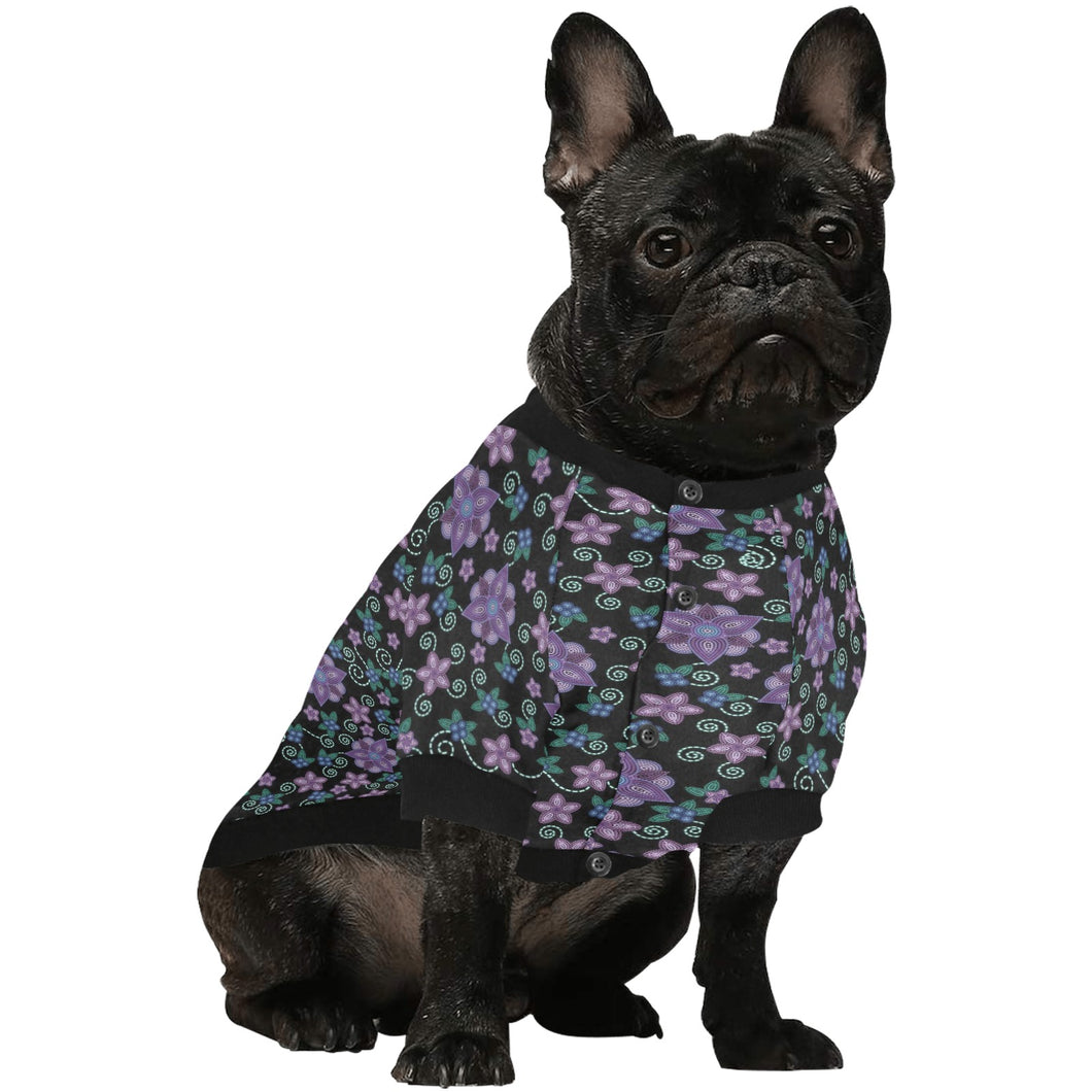 Berry Picking Pet Dog Round Neck Shirt