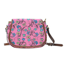 Load image into Gallery viewer, Blue Trio Bubblegum Saddle Bag
