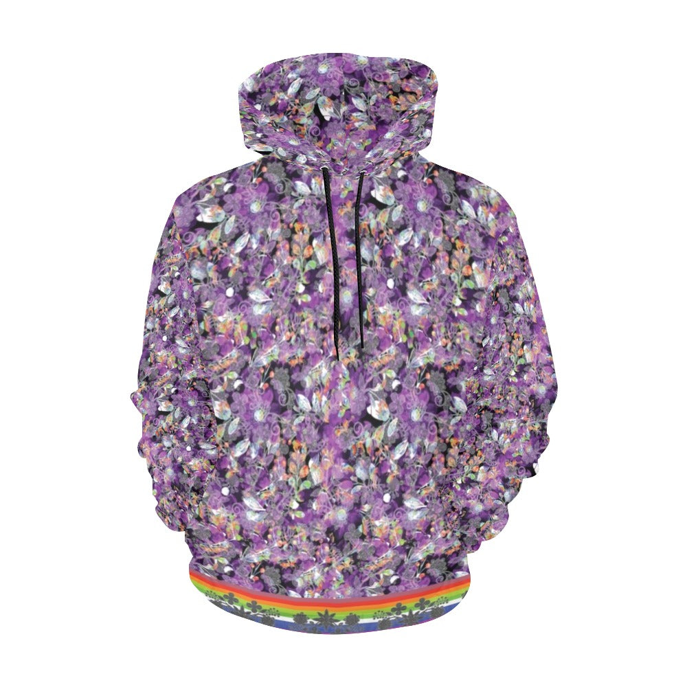 Culture in Nature Purple Hoodie for Women
