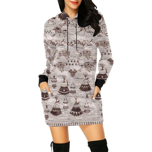 Heart of The Forest Hoodie Dress