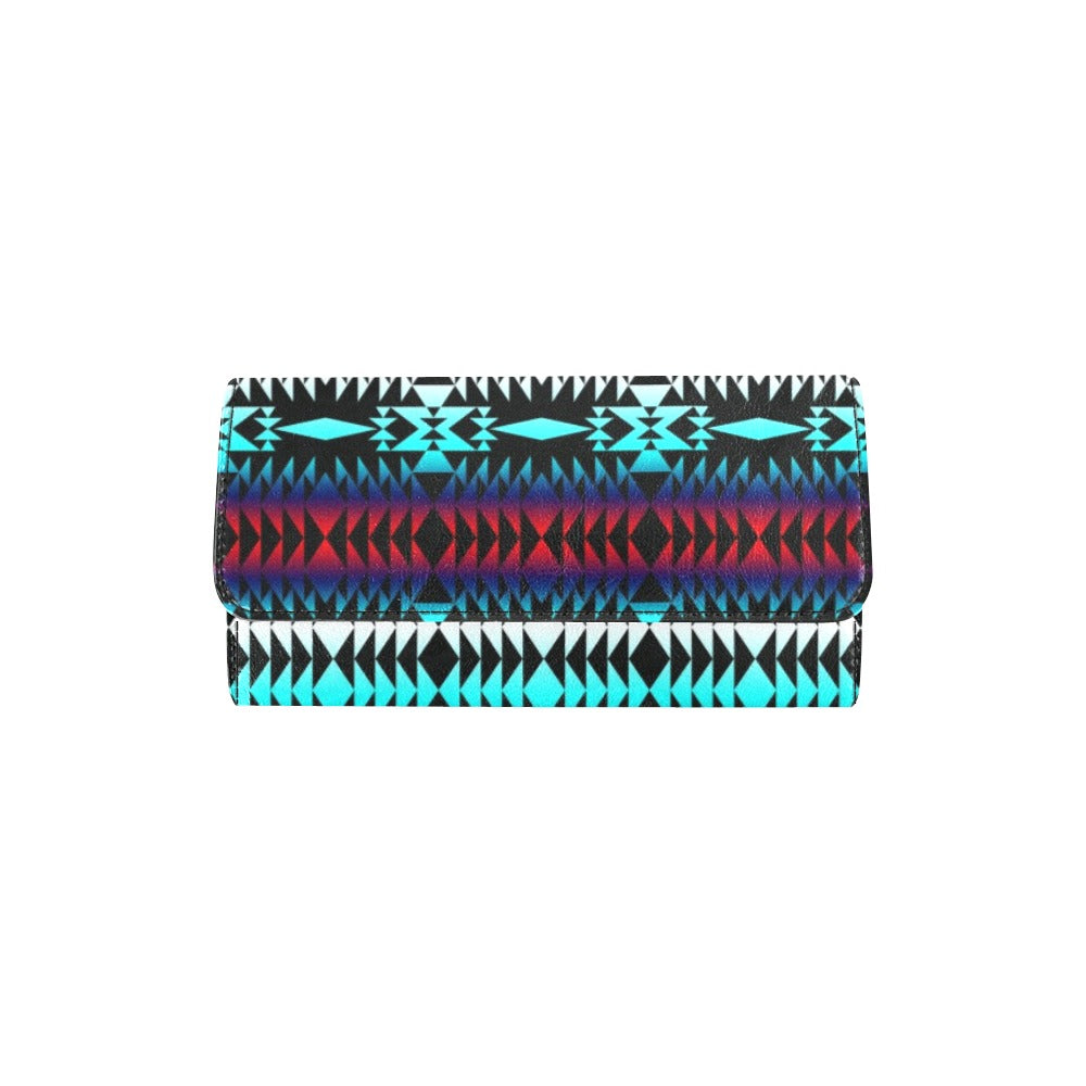 In Between Two Worlds Women's Trifold Wallet