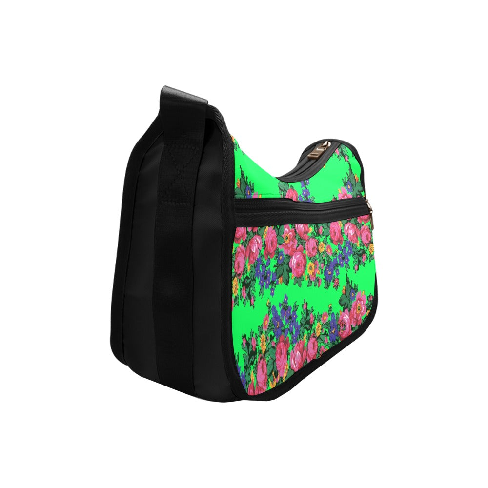 Kokum's Revenge Green Crossbody Bags