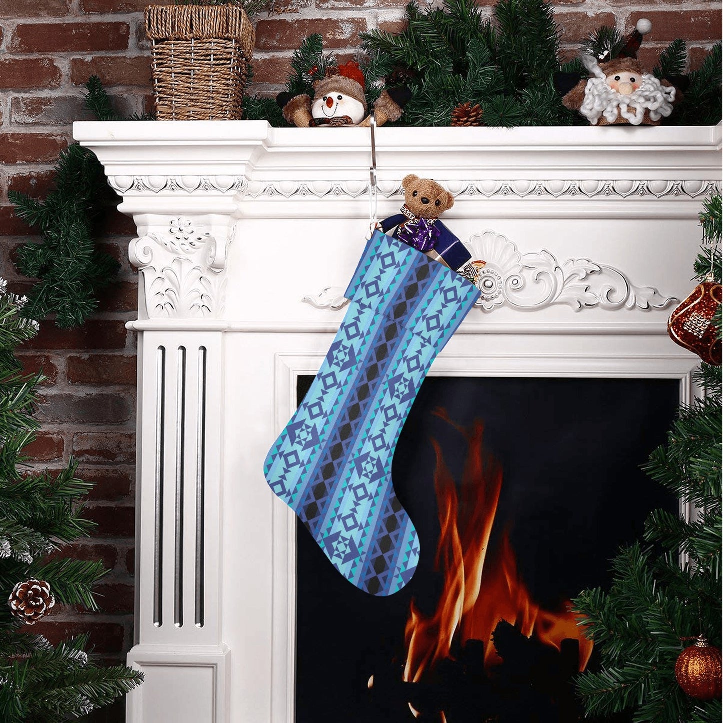 Tipi Christmas Stocking