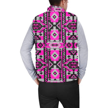 Load image into Gallery viewer, Chiefs Mountain Stunning Sunset Men&#39;s Padded Vest Jacket
