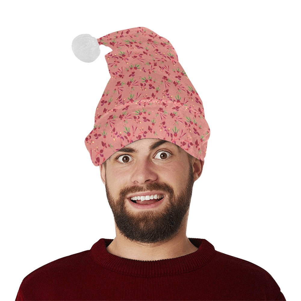 Swift Floral Peach Rouge Remix Santa Hat