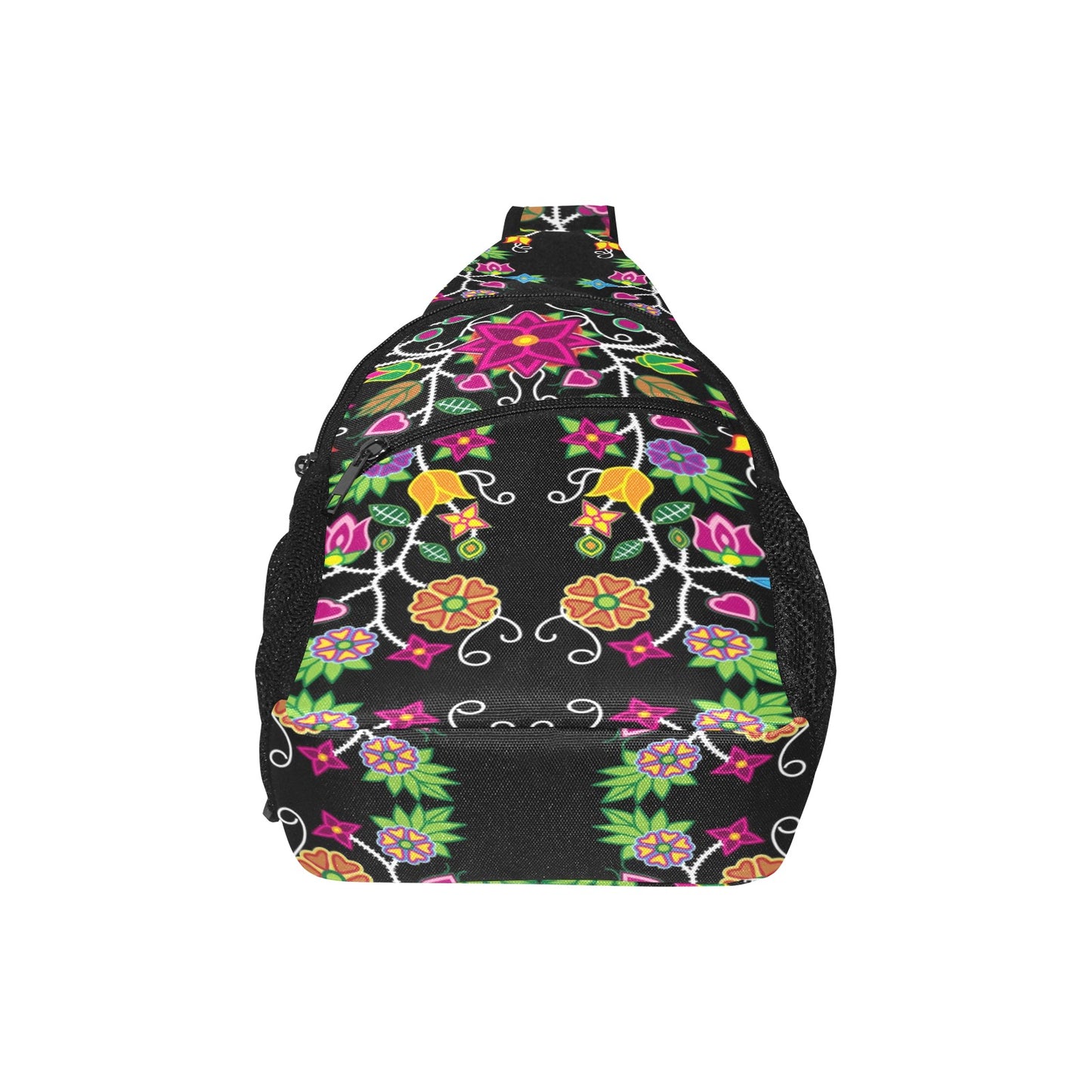 Floral Beadwork Chest Bag