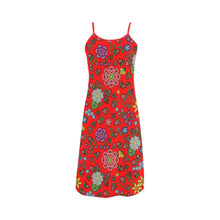 Load image into Gallery viewer, Berry Pop Fire Alcestis Slip Dress
