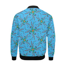 Load image into Gallery viewer, Willow Bee Sapphire Bomber Jacket for Men
