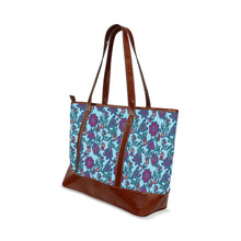 Load image into Gallery viewer, Beaded Nouveau Marine Tote Handbag
