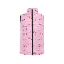 Load image into Gallery viewer, Strawberry Pink Men&#39;s Padded Vest Jacket
