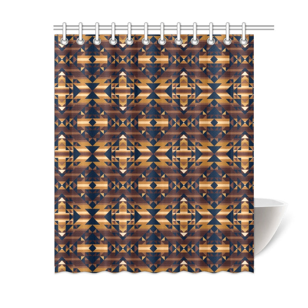 Marron Cloud Shower Curtain 60