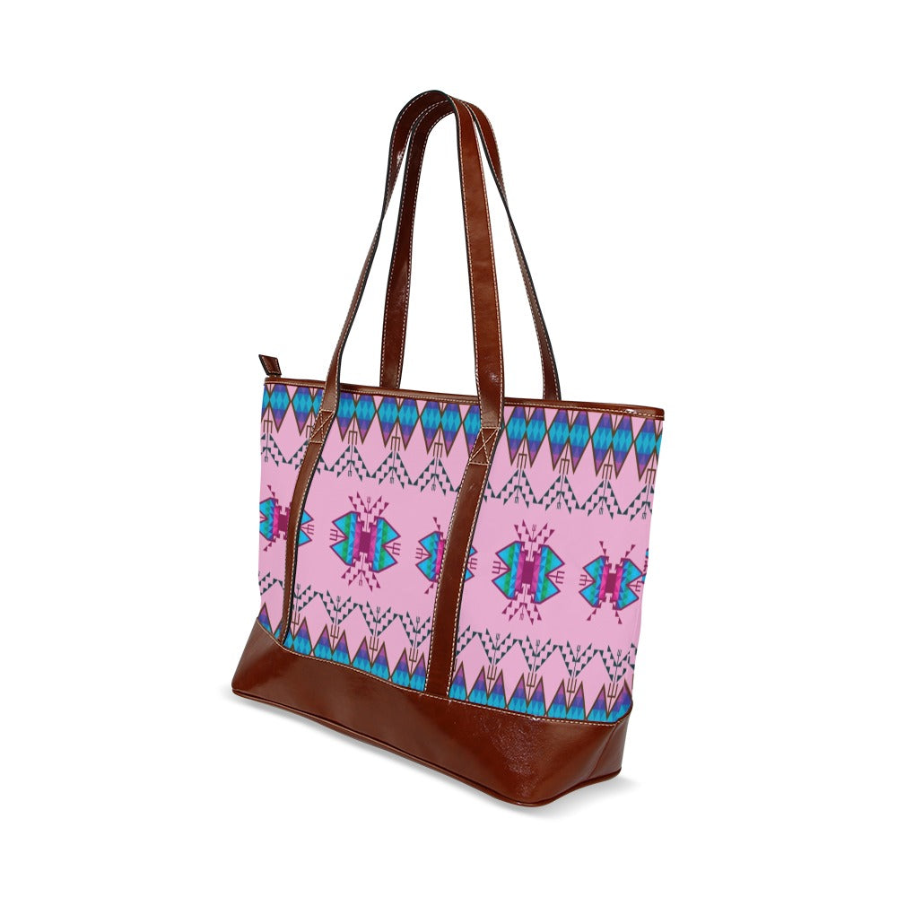 Sacred Trust Carnation Tote Handbag