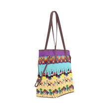 Load image into Gallery viewer, Prairie Bison Clover Canvas Tote Bag
