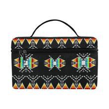 Load image into Gallery viewer, Sacred Trust Black Colour Cosmetic Bag
