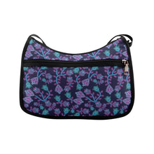 Load image into Gallery viewer, Beaded Blue Nouveau Crossbody Bags
