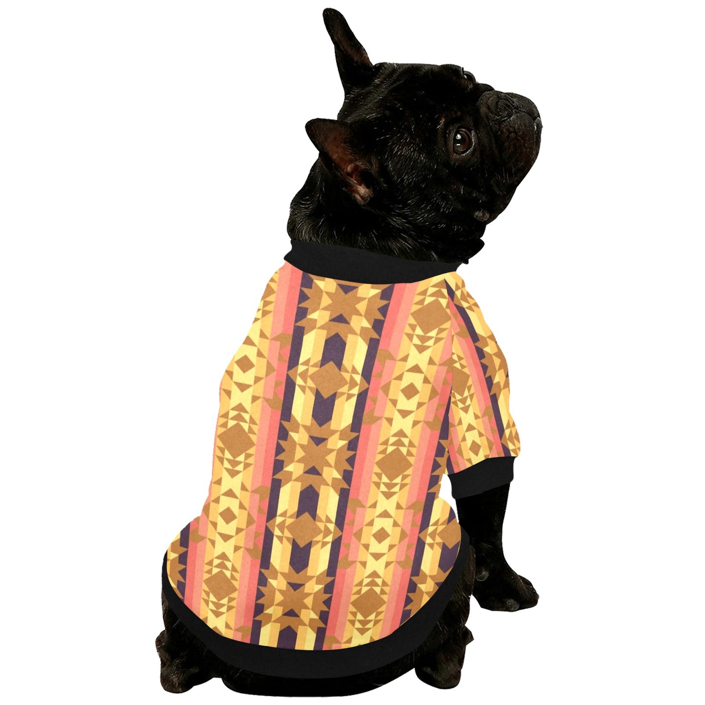 Infinite Sunset Pet Dog Round Neck Shirt