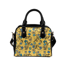 Load image into Gallery viewer, Blue Trio Tuscan Shoulder Handbag
