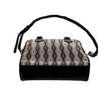 Load image into Gallery viewer, Diamond in the Bluff White Shoulder Handbag
