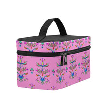 Load image into Gallery viewer, Dakota Damask Cheyenne Pink Cosmetic Bag/Large
