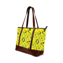 Load image into Gallery viewer, Vine Life Lemon Tote Handbag
