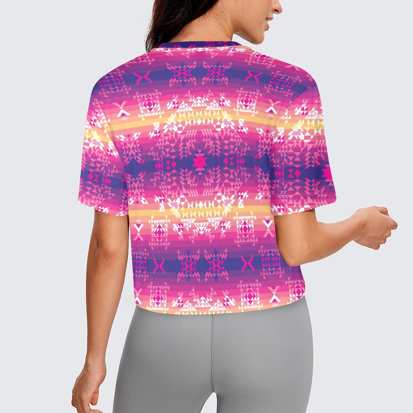 Soleil Overlay Crop Top