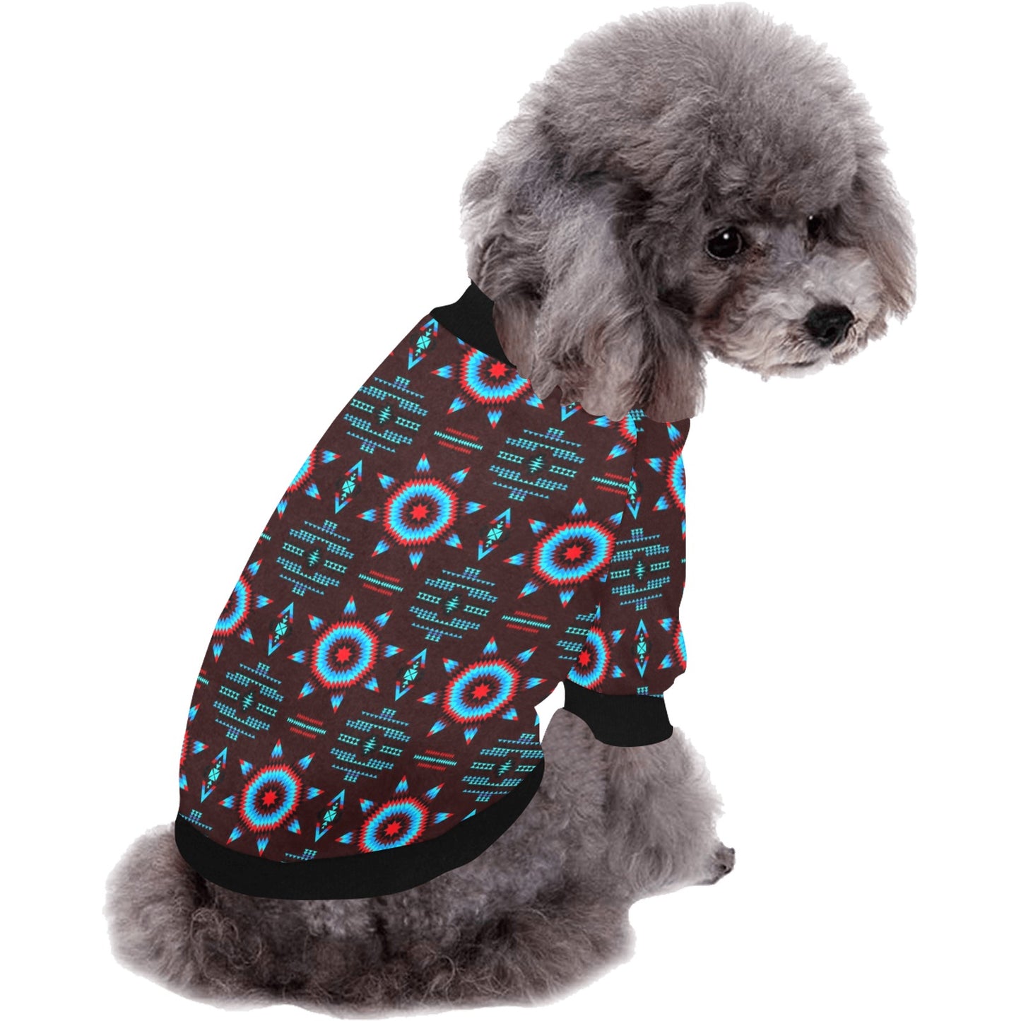 Rising Star Corn Moon Pet Dog Round Neck Shirt