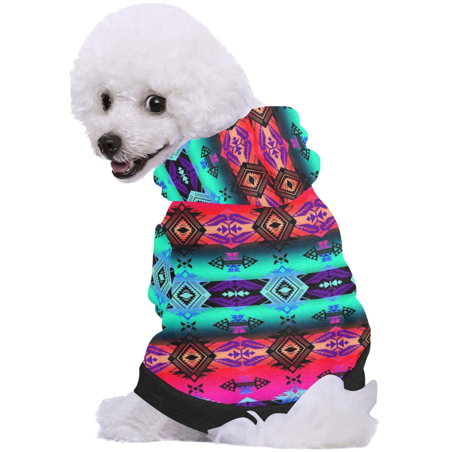 Sovereign Nation Sunrise Pet Dog Hoodie