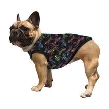 Load image into Gallery viewer, Neon Floral Horses Pet Tank Top
