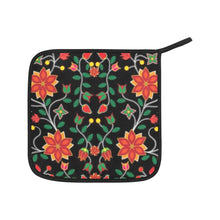 Load image into Gallery viewer, Floral Beadwork Six Bands Oven Mitt &amp; Pot Holder
