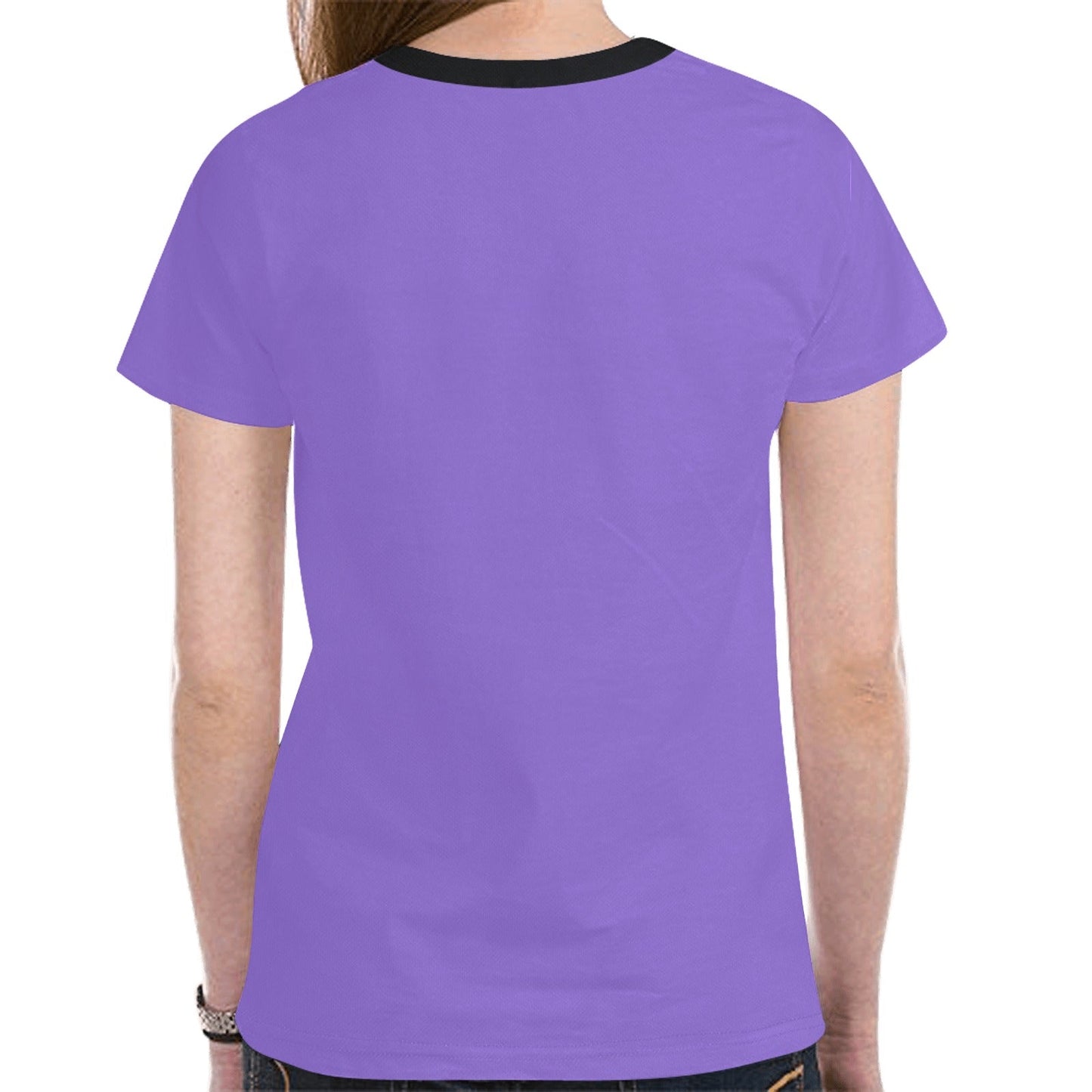 Wolf Spirit Guide Purple New T-shirt for Women