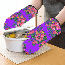 Load image into Gallery viewer, Kokum&#39;s Revenge Lilac Oven Mitt &amp; Pot Holder
