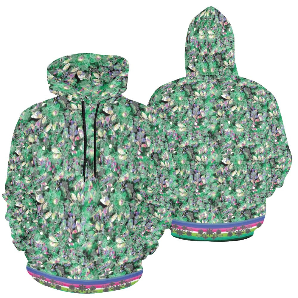 Culture in Nature Green Hoodie for Women