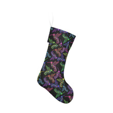 Load image into Gallery viewer, Floral Hummingbird Christmas Stocking
