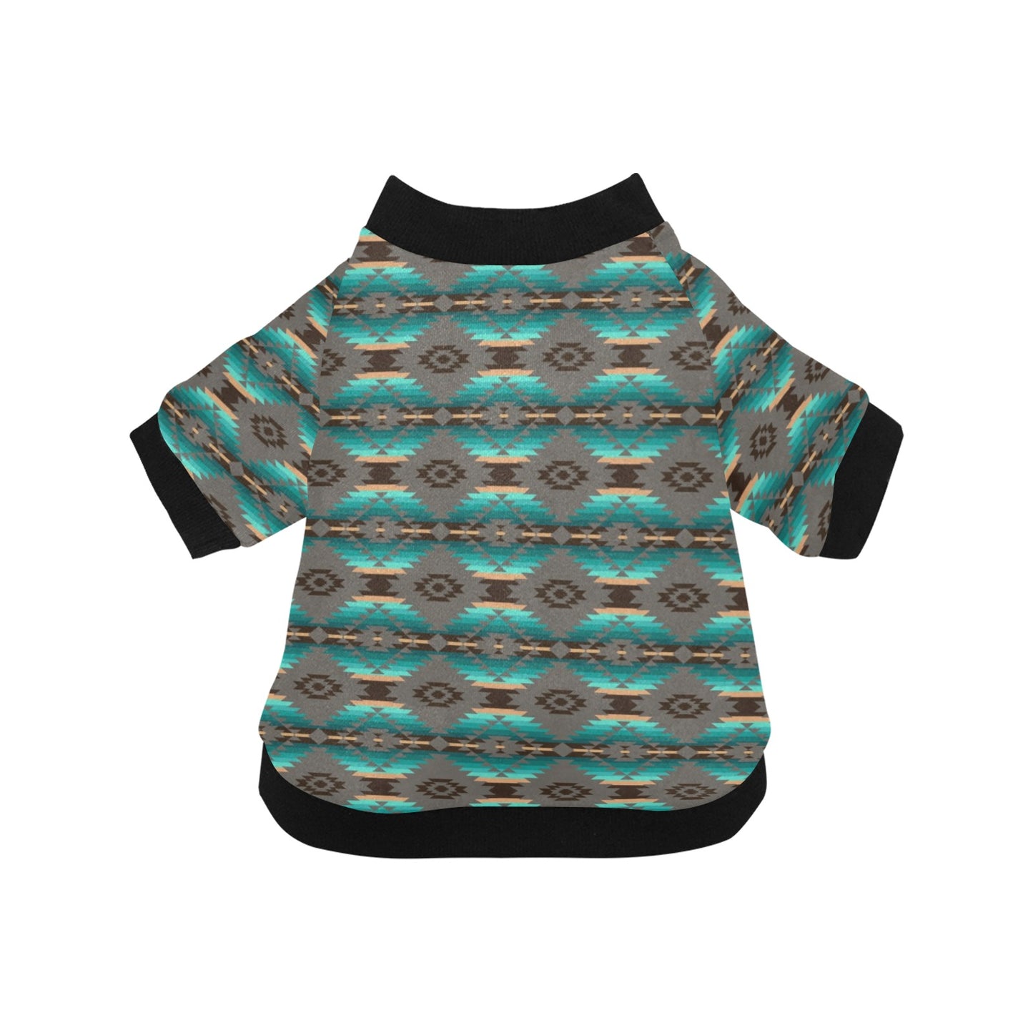 Cree Confederacy Pet Dog Round Neck Shirt