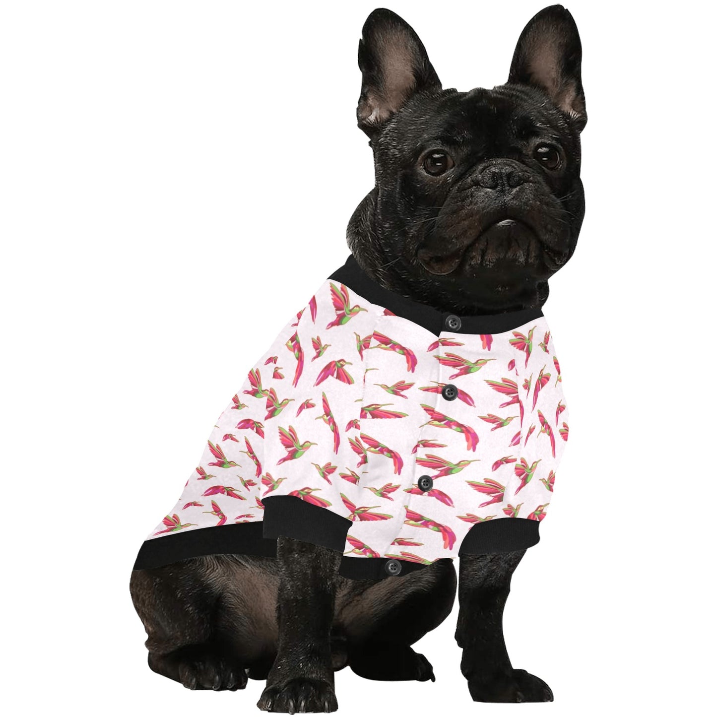 Red Swift Colourful Pet Dog Round Neck Shirt