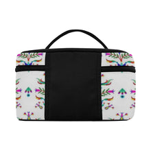 Load image into Gallery viewer, Dakota Damask White Cosmetic Bag/Large
