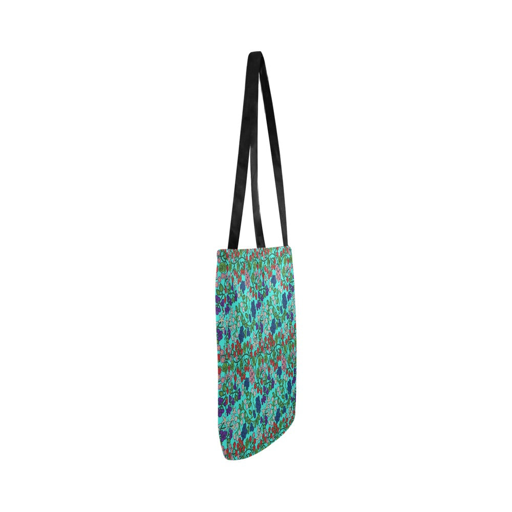 Takwakin Harvest Turquoise Reusable Shopping Bag