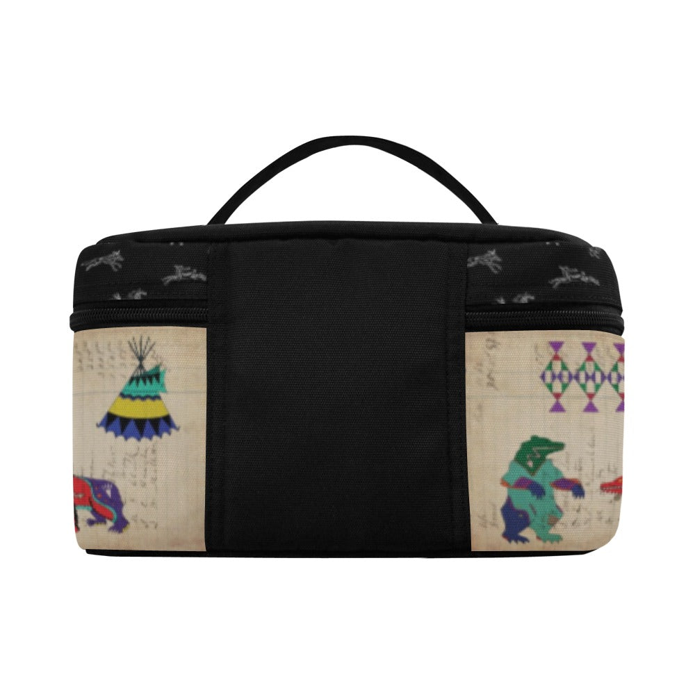 Bear Ledger Black Sky Cosmetic Bag